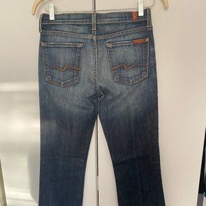 7 For All Mankind RN 115561 Bootcut Jeans Sz27